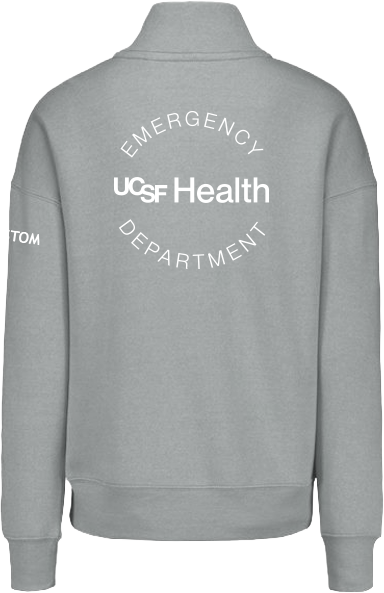 UCSF Health Emergency Room Merchandise Fall 2026 - Women's Quarter Zip