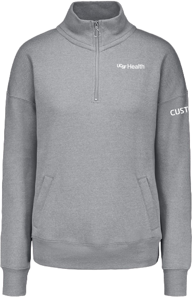 UCSF Health Emergency Room Merchandise Fall 2026 - Women's Quarter Zip