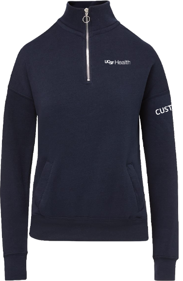 UCSF Health Pediatric Emergency Room Merchandise Fall 2026 - Women's Quarter Zip