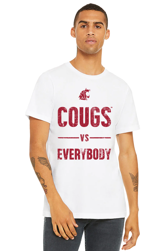 Washington State University Cougs vs. Everybody Pop Up September 2023 - Unisex T-Shirt