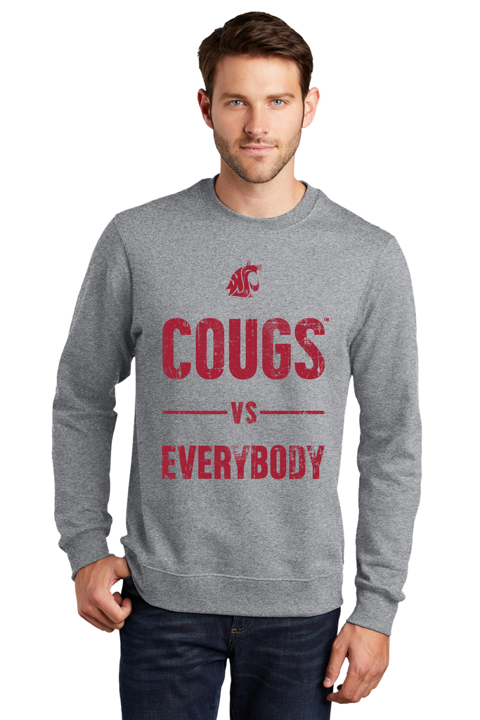 Washington State University Cougs vs. Everybody Pop Up September 2023 - Unisex Crewneck