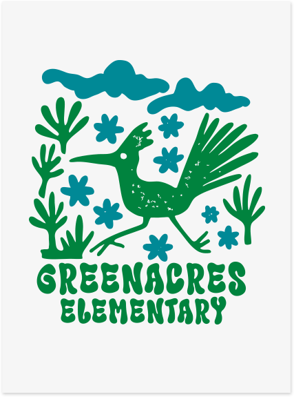 Greenacres Elementary PTA Merchandise Fall 2026 - T-Shirt (Flower Apparel)