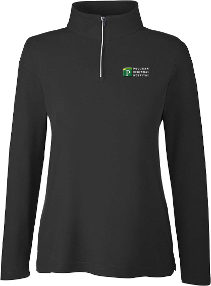 Pullman Regional Hospital Holiday Merchandise Winter 2025 - Ladies Fusion ChromaSoft Pique 1/4 Zip