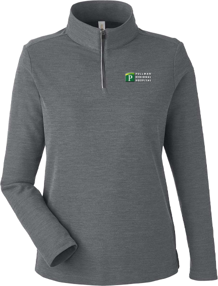 Pullman Regional Hospital Holiday Merchandise Winter 2025 - Ladies Fusion ChromaSoft Pique 1/4 Zip