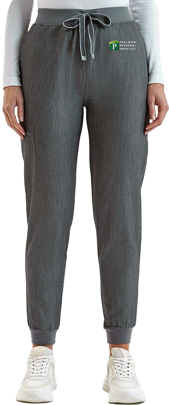 Pullman Regional Hospital Holiday Merchandise Winter 2025 - Ladies Energized Stretch Jogger Scrub Pant