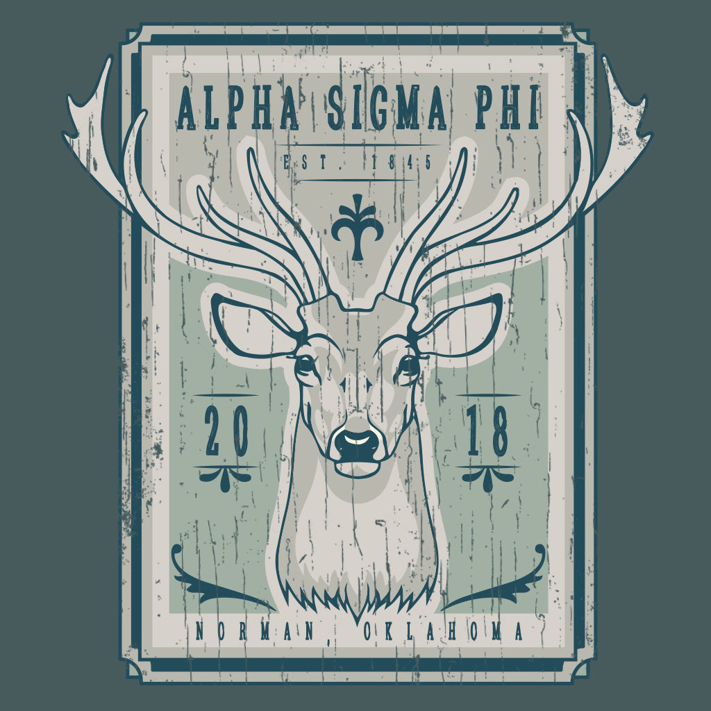 Alpha Sigma Phi Elk Rush Design