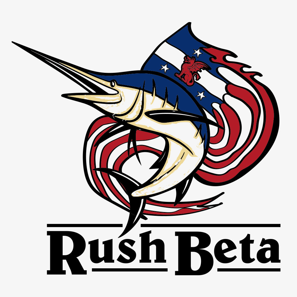 Beta Theta Pi Swordfish Rush Design