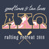 Alpha Chi Omega Mountain Rafting Design