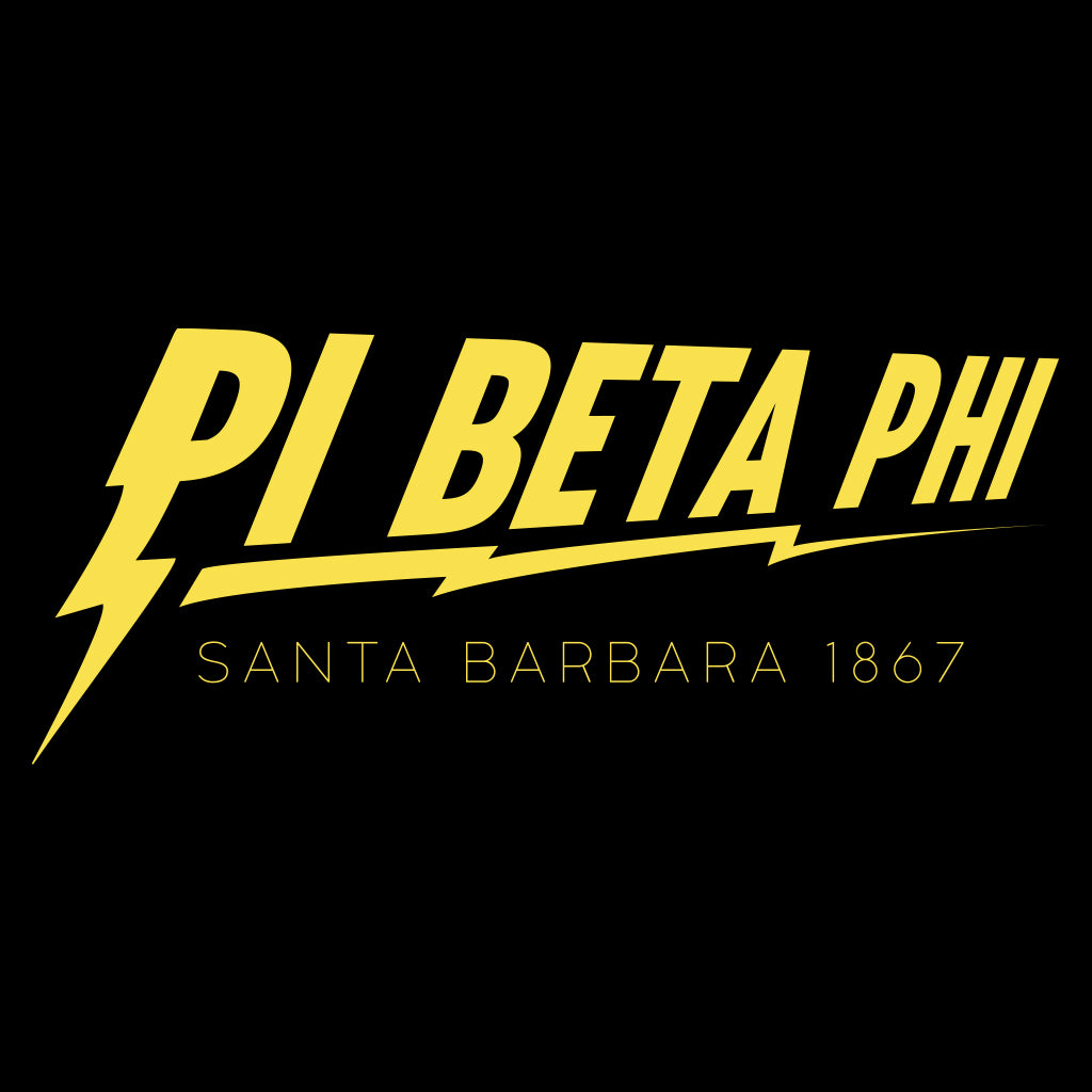 Pi Beta Phi Lightning Bolt Design