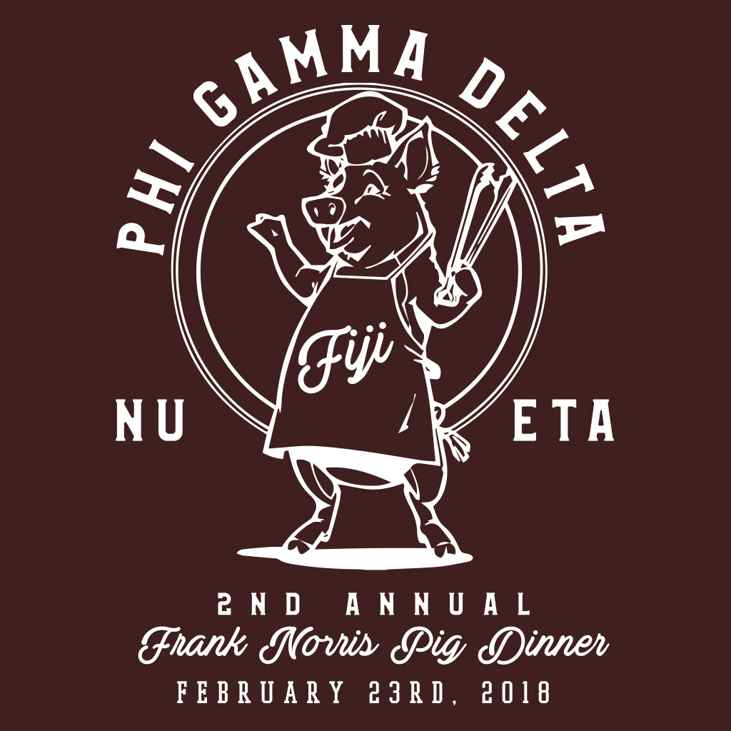 Phi Gamma Delta Pig Dinner Design