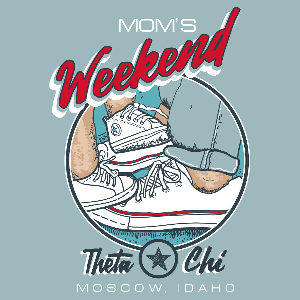 Theta Chi Classic Sneaker Mom's Weekend Design