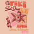 Alpha Phi Tiki Bid Day Design