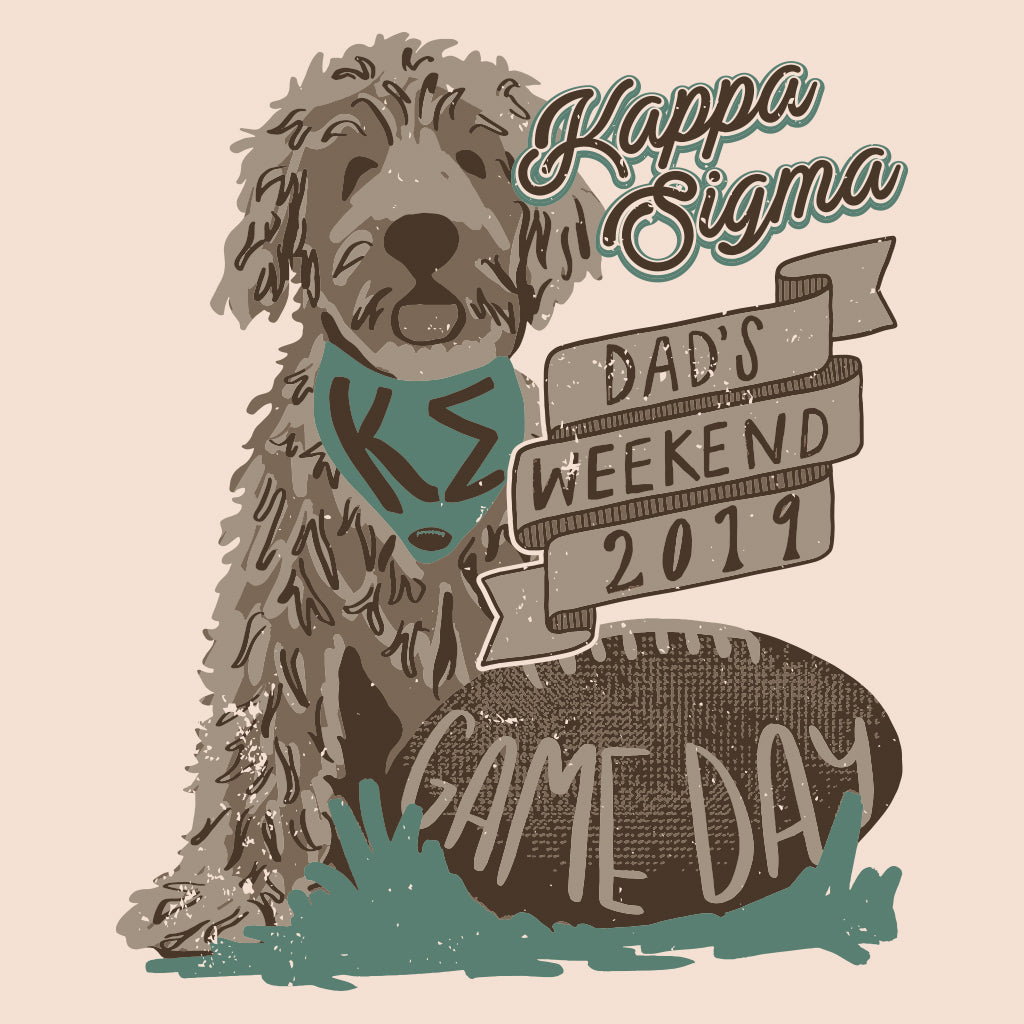 Kappa Sigma Puppy Dad's Weekend Design