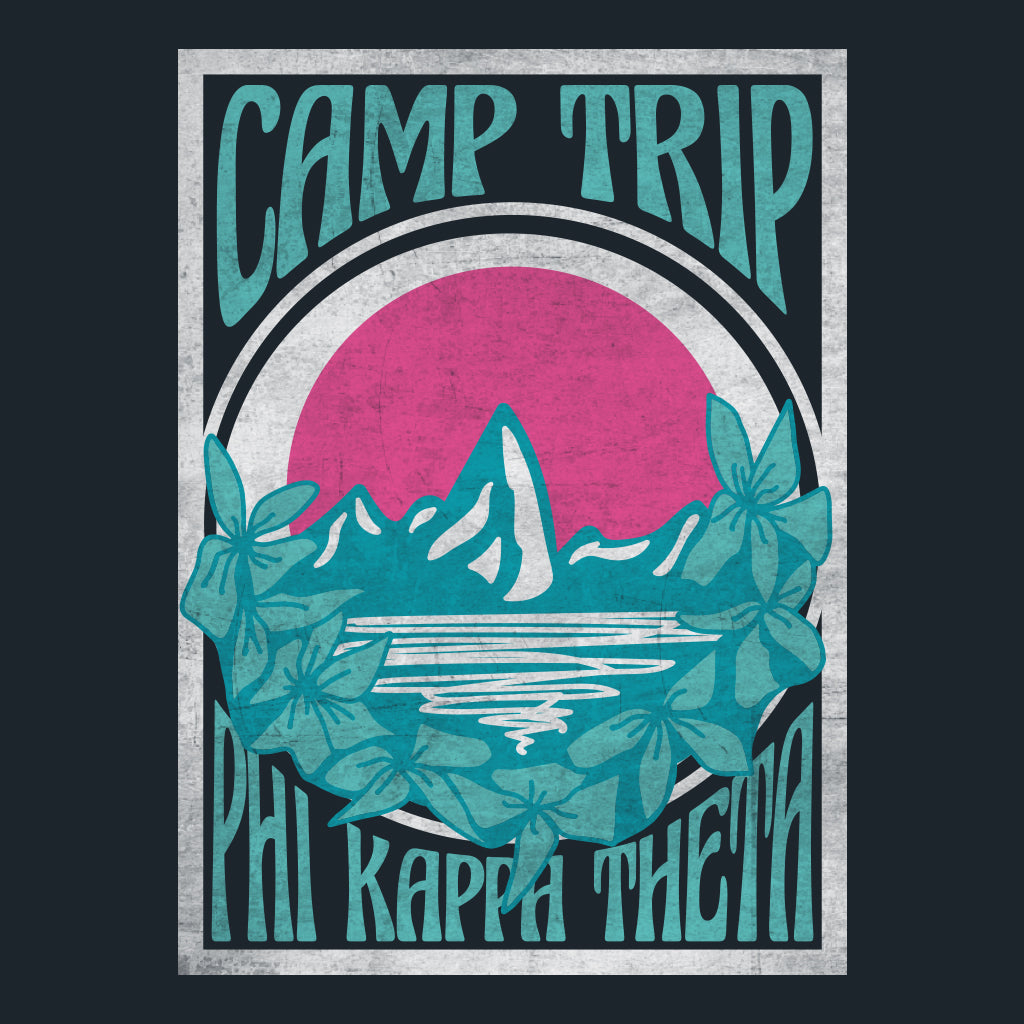 Phi Kappa Theta Neon Camp Trip Design