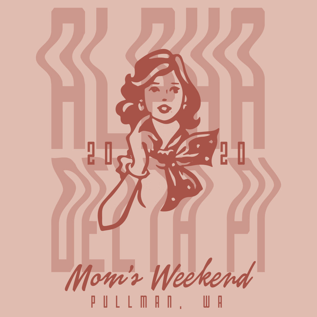 Trippy Vintage Mom Design