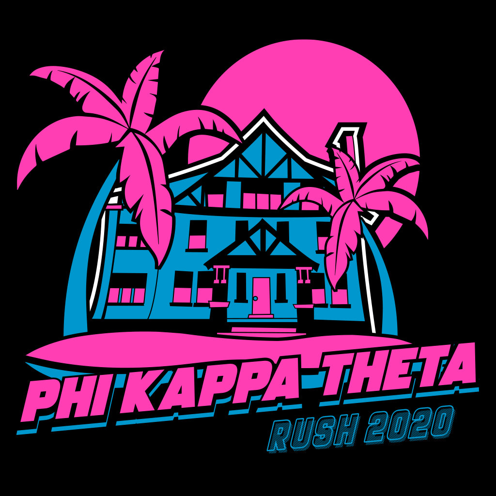 Phi Kap Neon Rush House Design