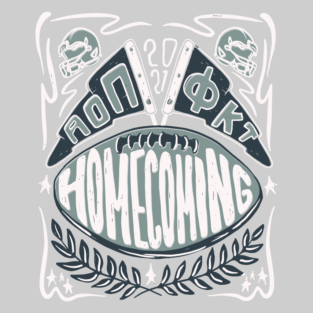 Doodle Flag Homecoming Design