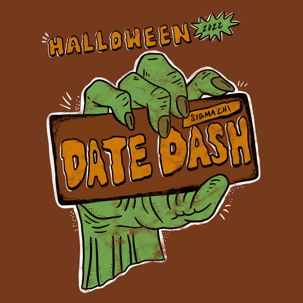 Halloween Monster Hand Date Dash