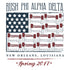 Phi Alpha Delta Patriotic Design