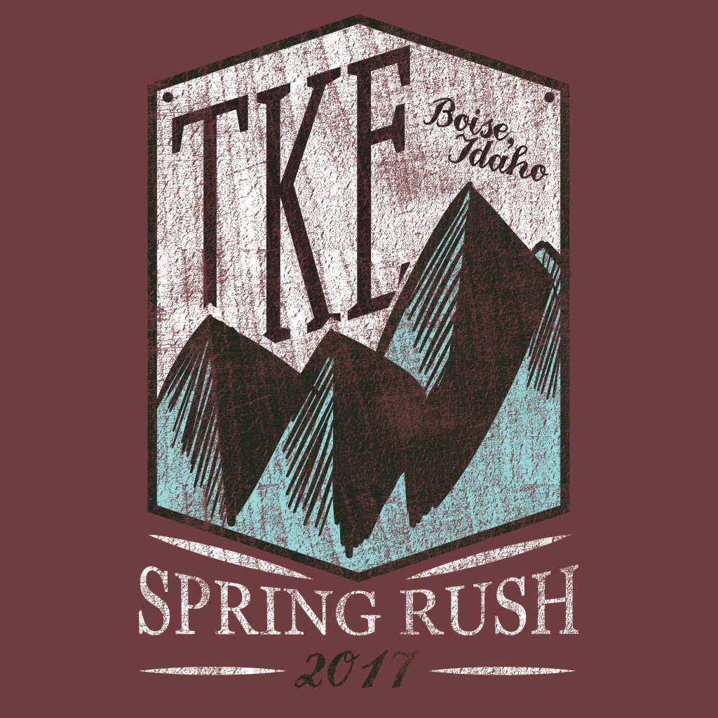 Tau Kappa Epsilon Vintage Badge Design