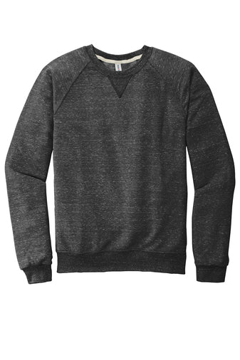 JERZEES ® Snow Heather French Terry Raglan Crew