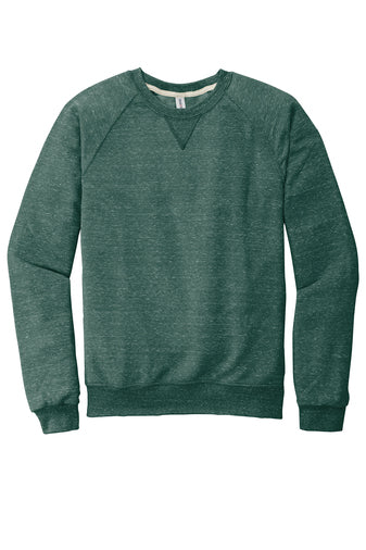 JERZEES ® Snow Heather French Terry Raglan Crew