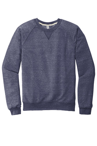 JERZEES ® Snow Heather French Terry Raglan Crew