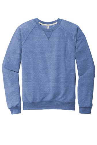 JERZEES ® Snow Heather French Terry Raglan Crew