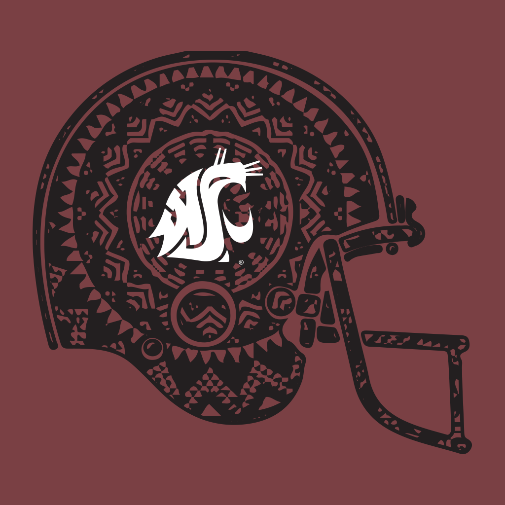 Tribal Football Helmet Design