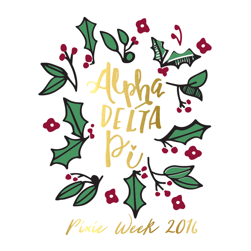 Alpha Delta Pi Holiday Design