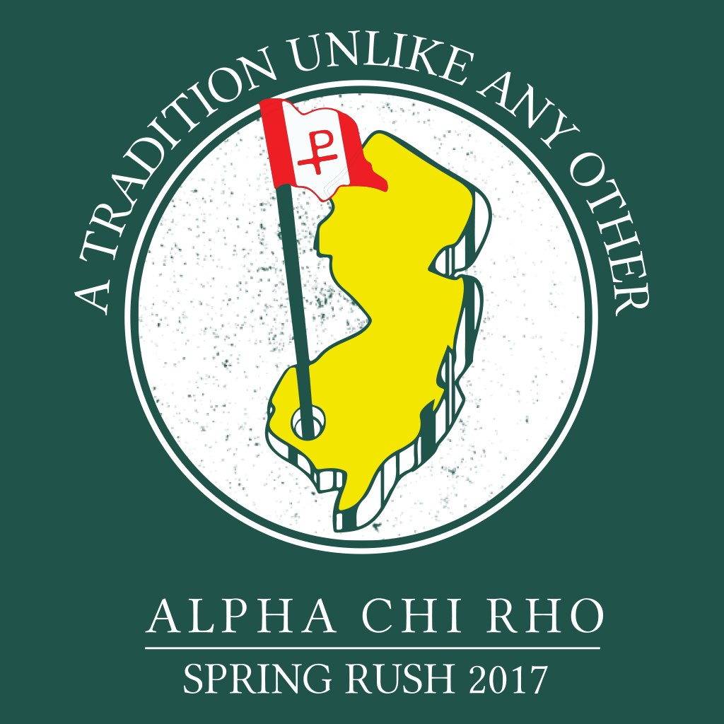 Alpha Chi Rho Spring Rush Design