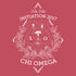 Chi Omega Initiation Crest Design