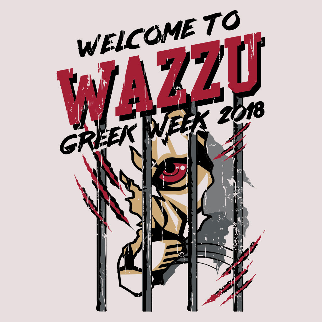 WAZZU Greek Week Design