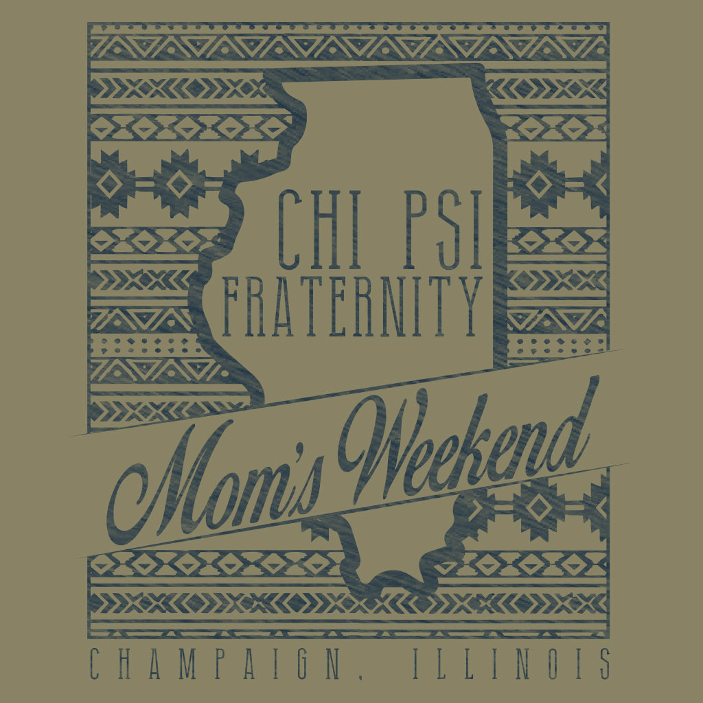 Illinois Chi Psi Mom's Weekend Design