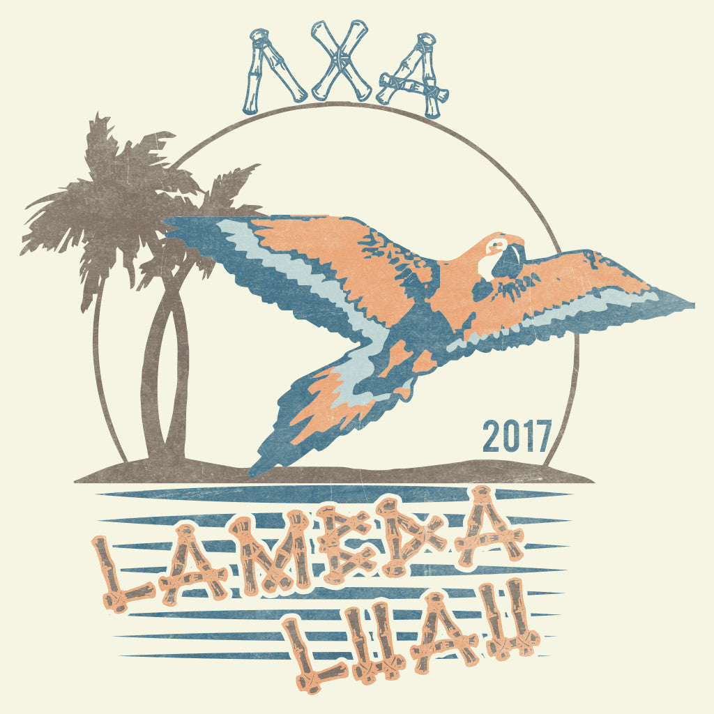 Lamda Lau Parrot Design