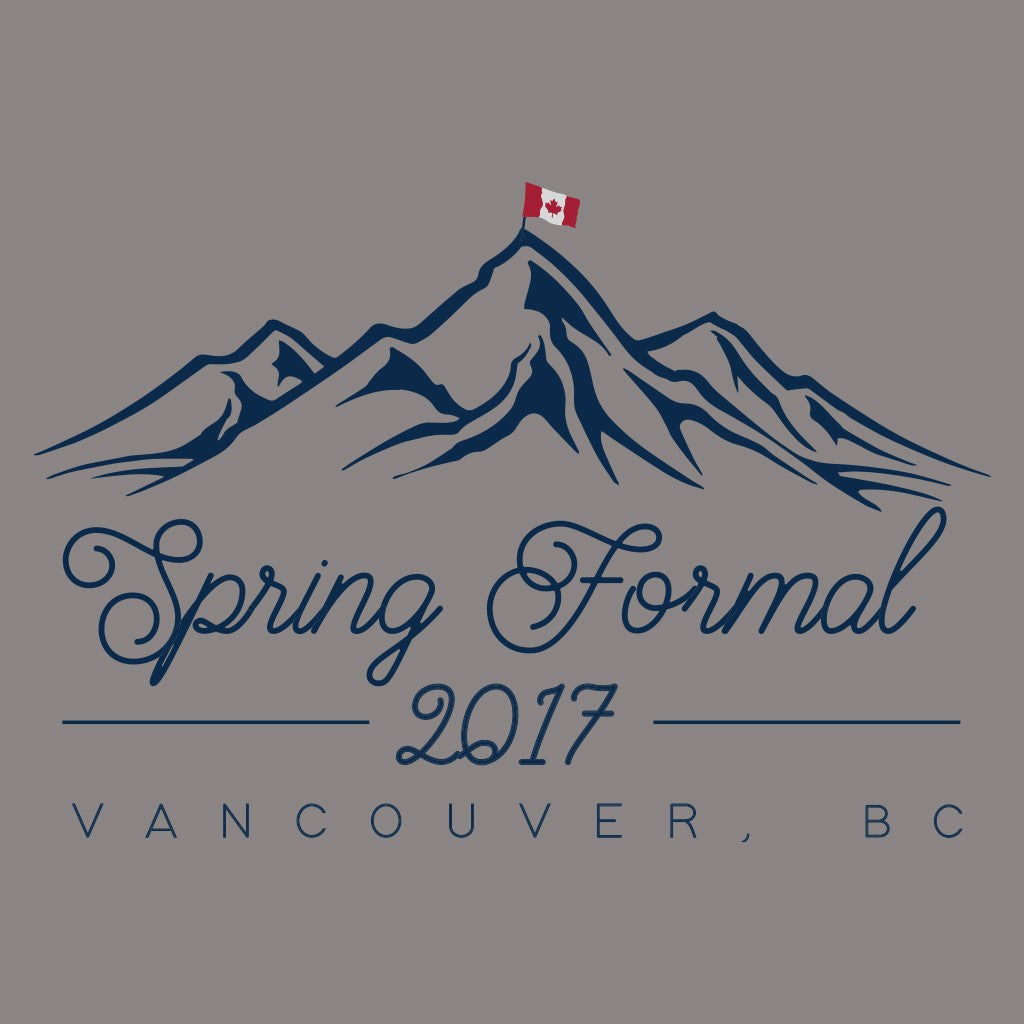 Spring Formal Mountain Top Design