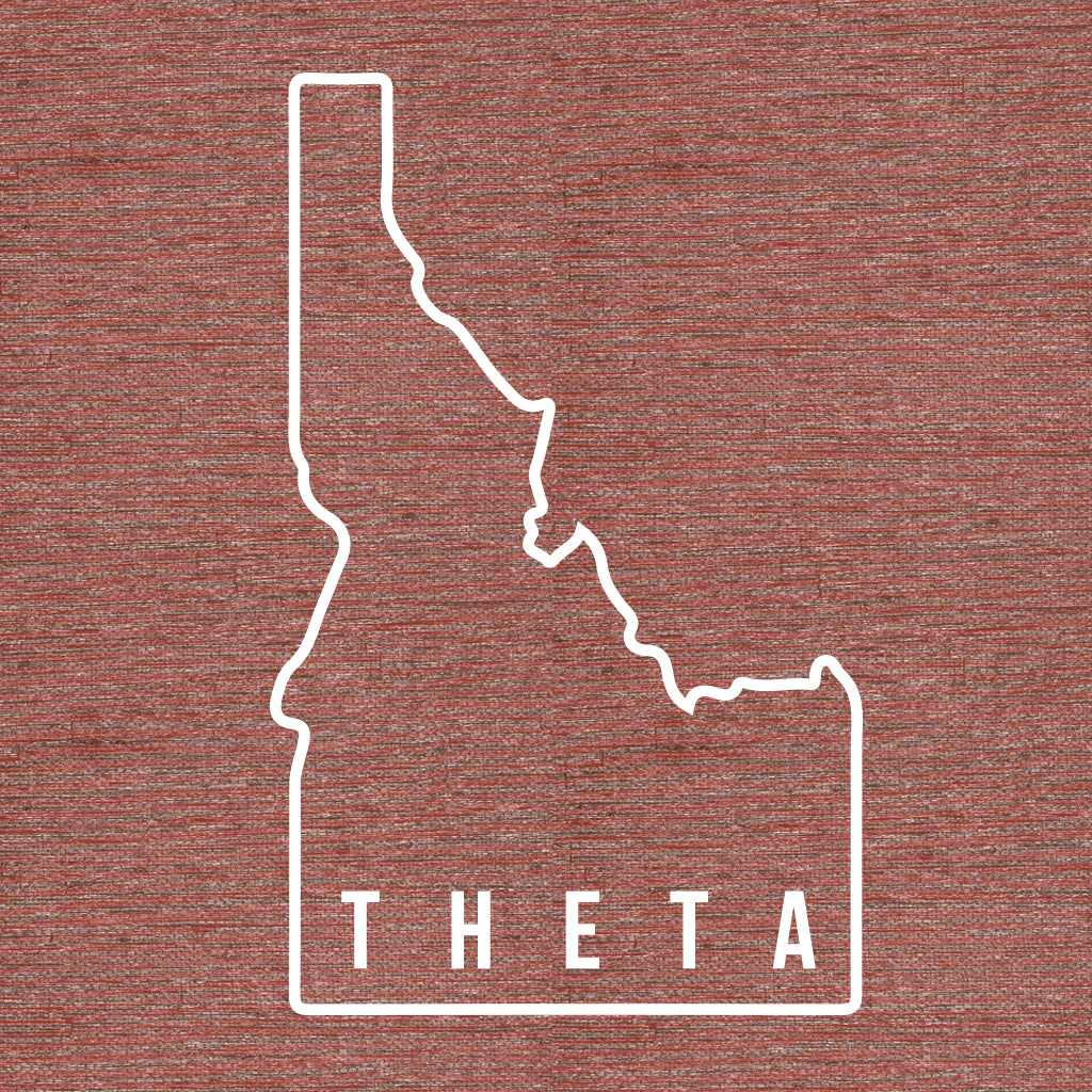 Minimalistic Kappa Alpha Theta Idaho Design