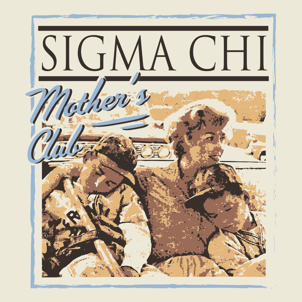 Sigma Chi Mother's Club Vintage Design