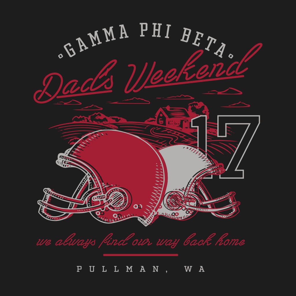 Gamma Phi Beta Scenic Dad's Weekend Design