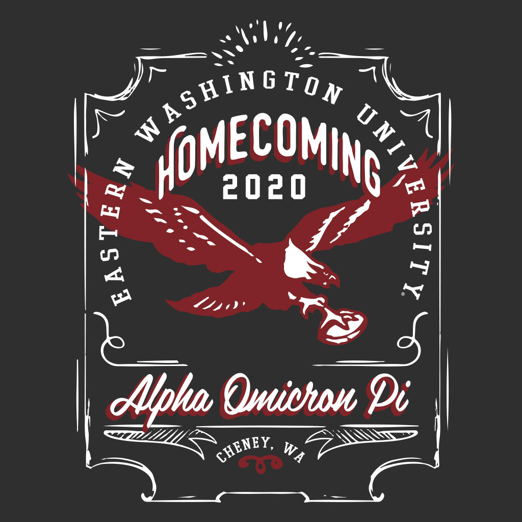 Alpha Omicron Pi Homecoming Design