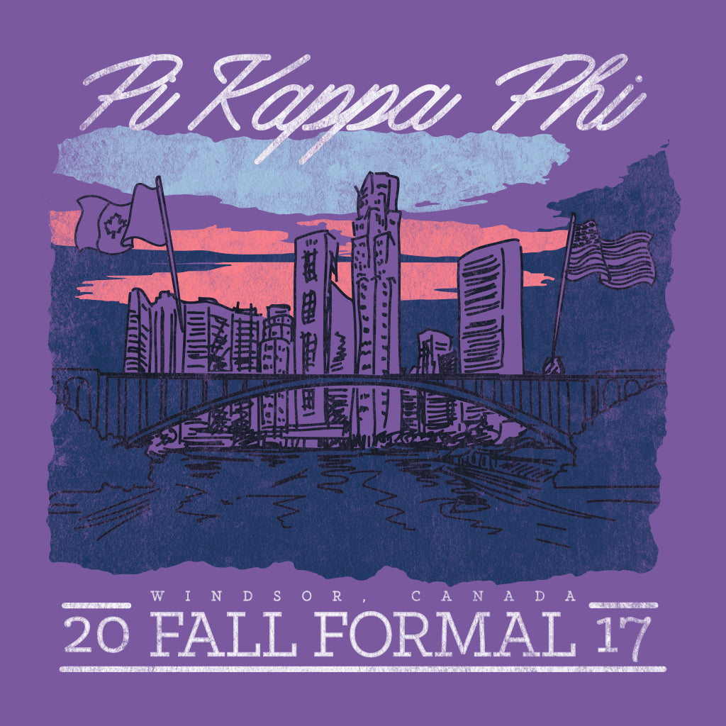 Pi Kappa Phi Sunset Formal Design