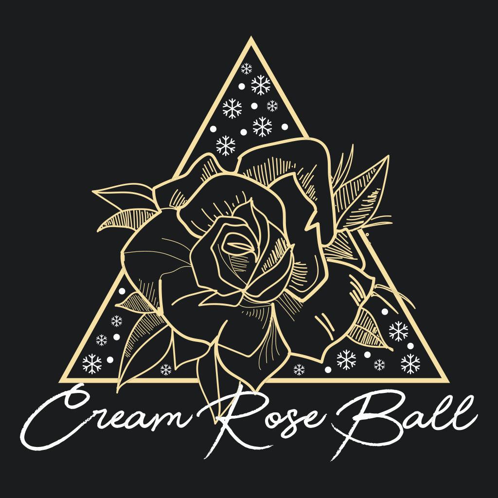 Cream Rose Ball Design