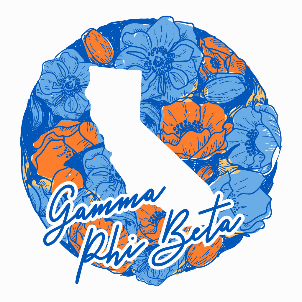 Gamma Phi Beta California Floral Design
