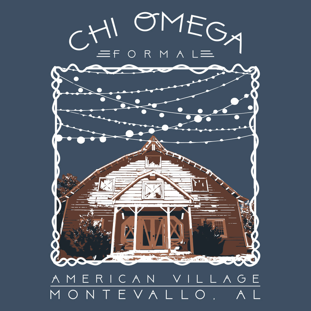Chi Omega Formal Barn Design