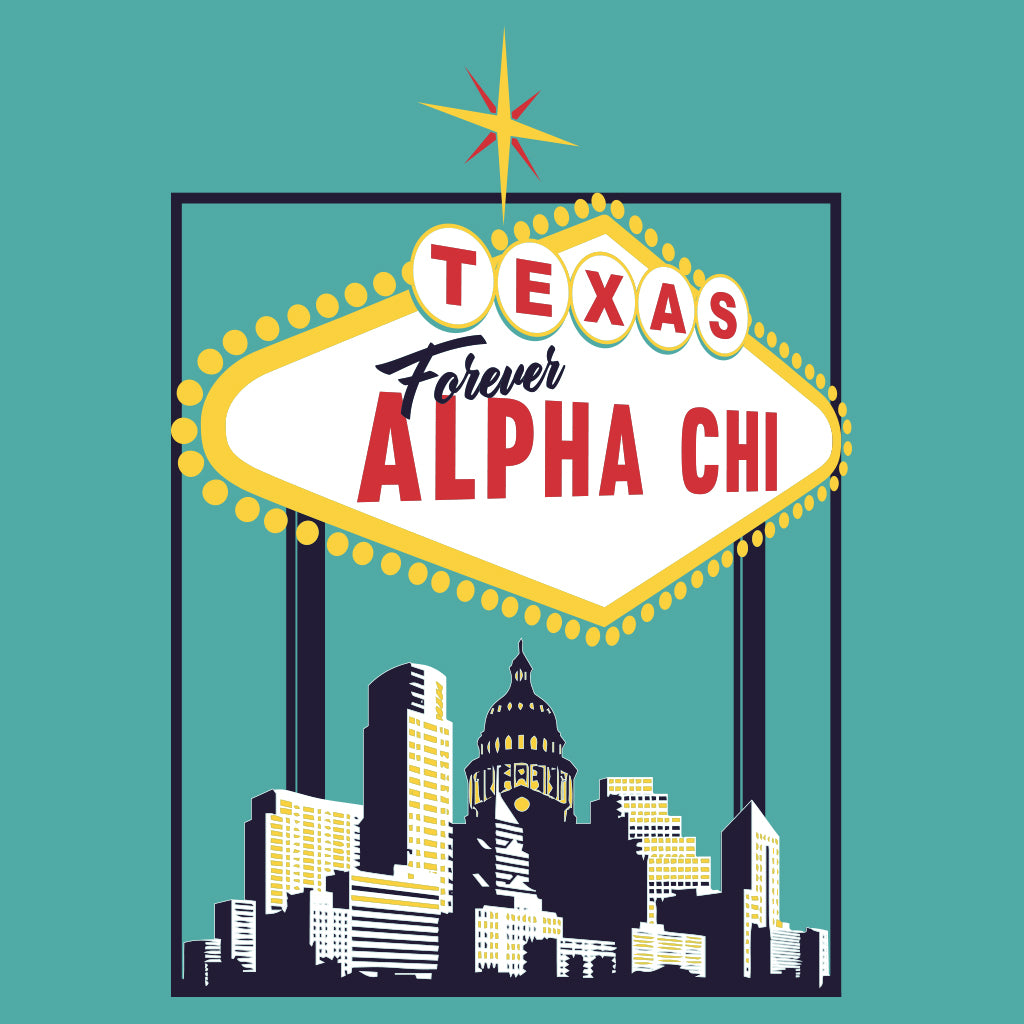 Forever Alpha Chi Neon Sign Design
