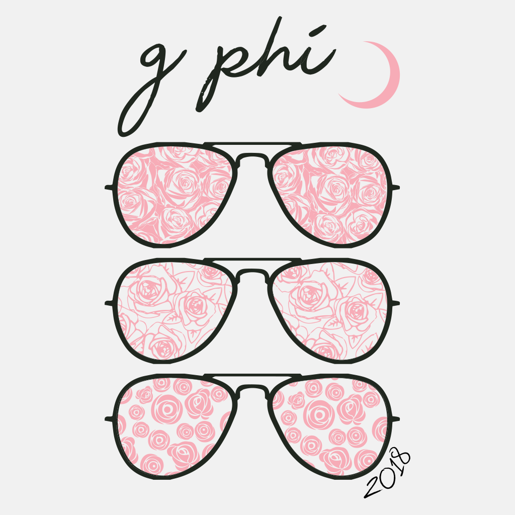 Gamma Phi Beta Sunnies Design