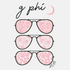 Gamma Phi Beta Sunnies Design