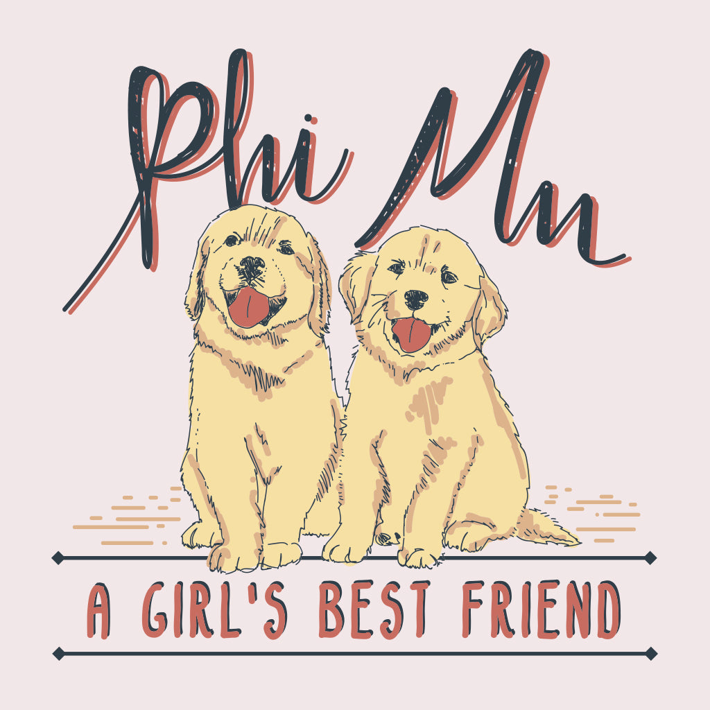 Phi Mu Puppy Design