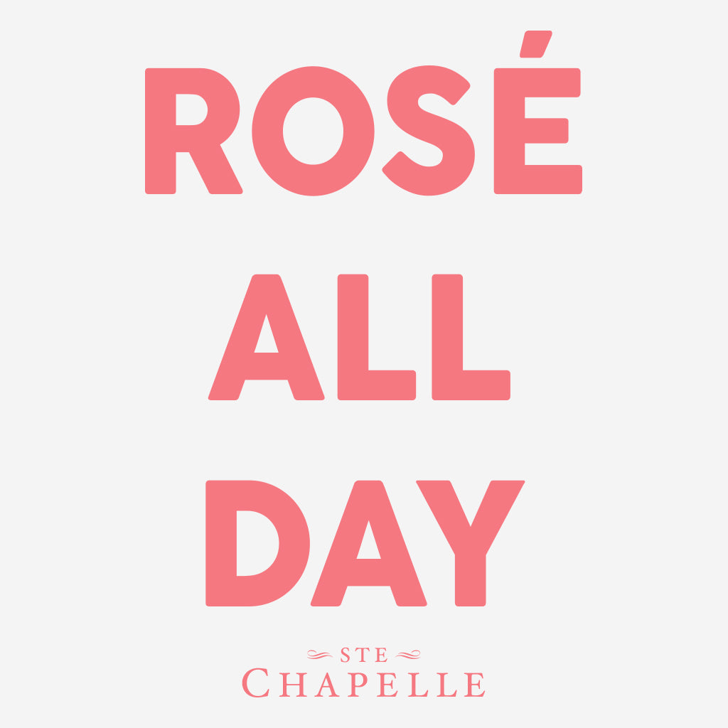 Ste. Chapelle Rosé All Day Design