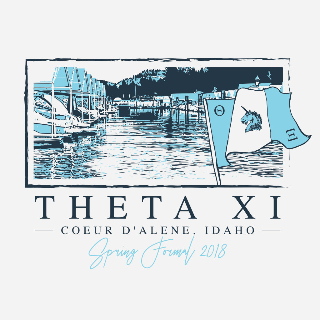 Theta Chi Spring Formal Lake Design